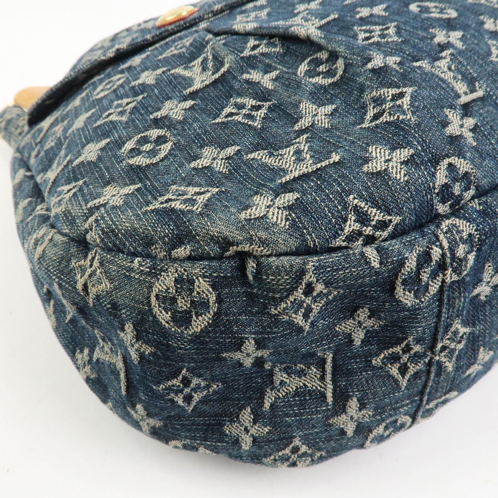 Louis Vuitton Monogram Denim Daily GM Shoulder Bag Hand Bag M40493