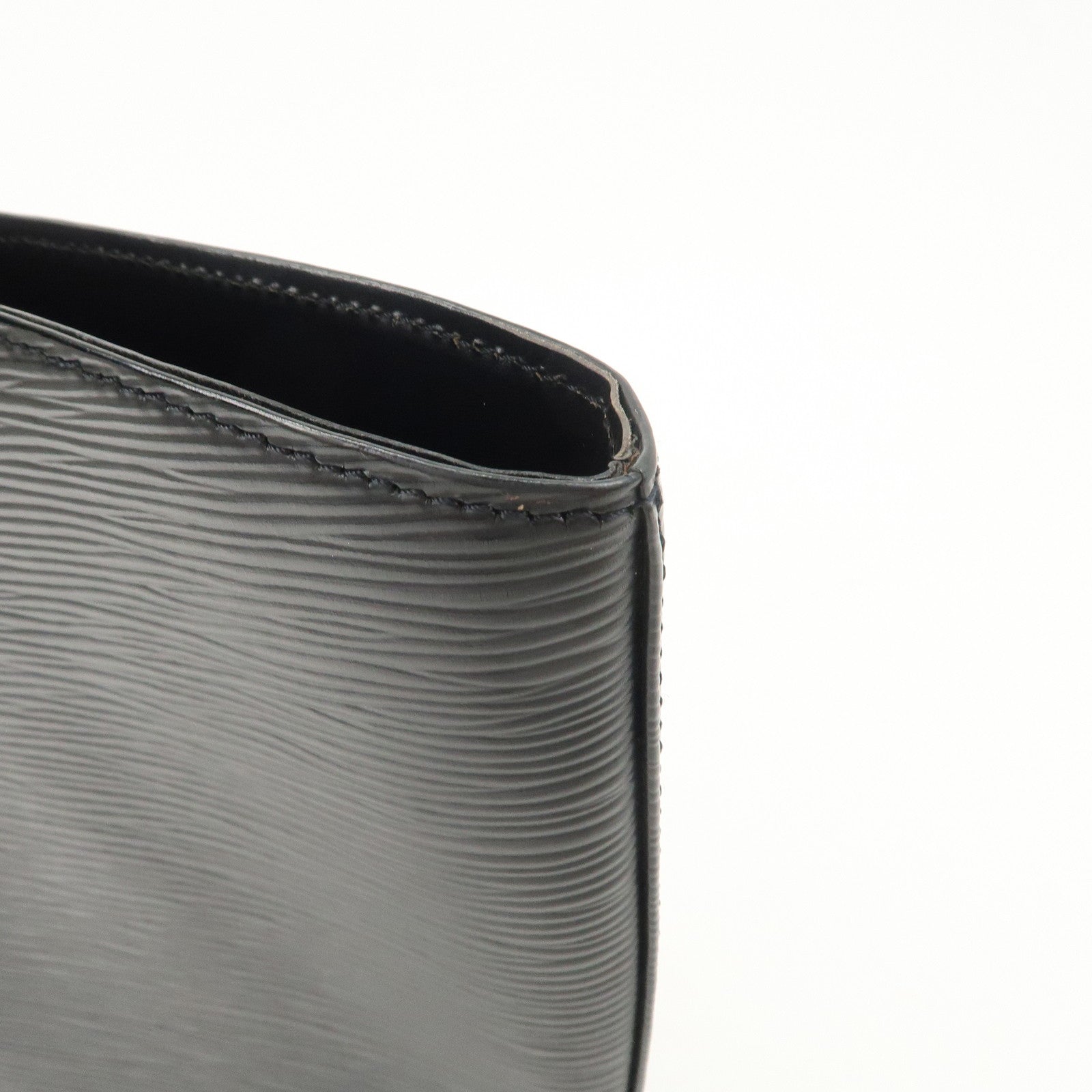 Louis Vuitton Epi Leather Noctambule Hand Bag Black M54522 Used