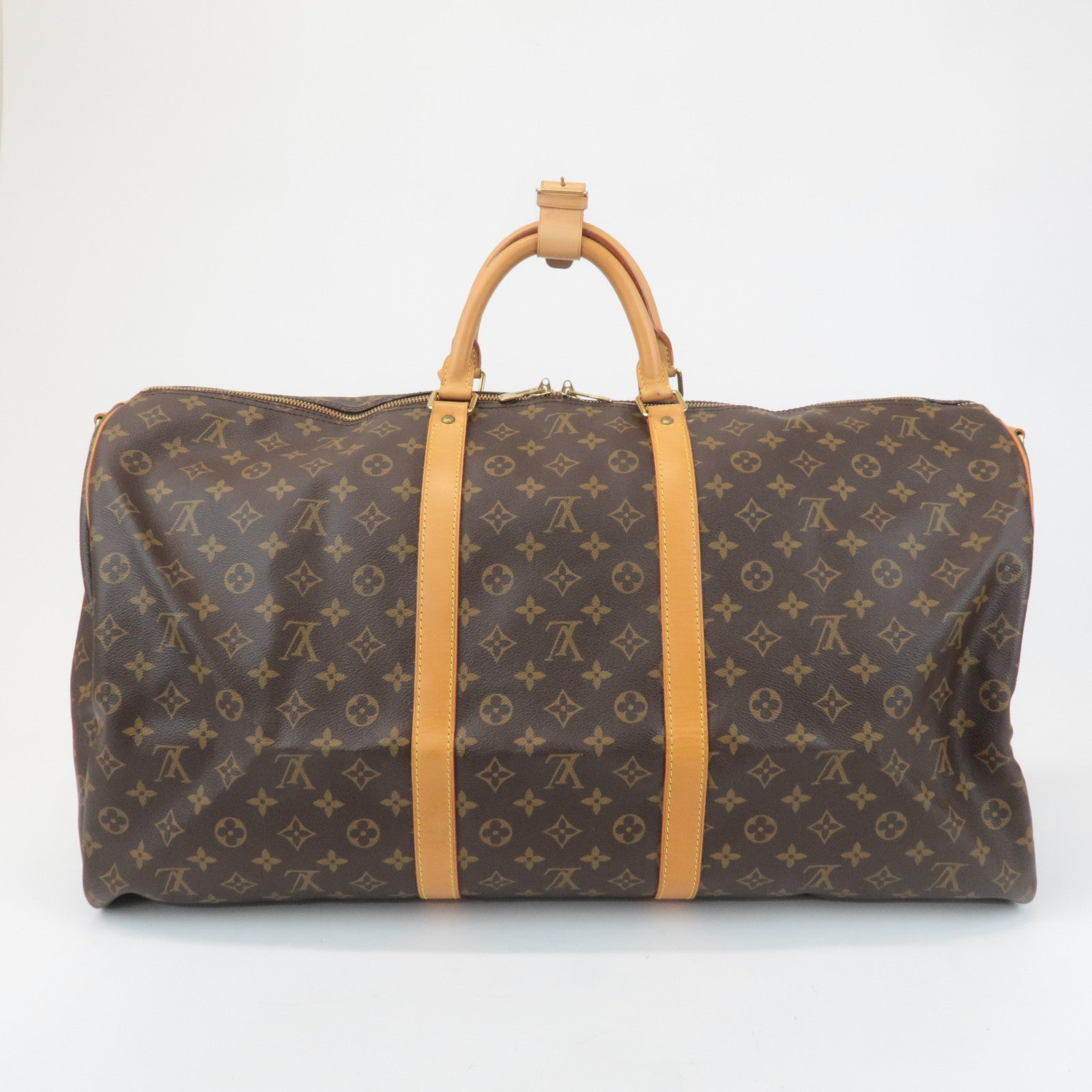 Louis Vuitton Monogram Keep All Bandouliere 60 Boston Bag M41412 Used