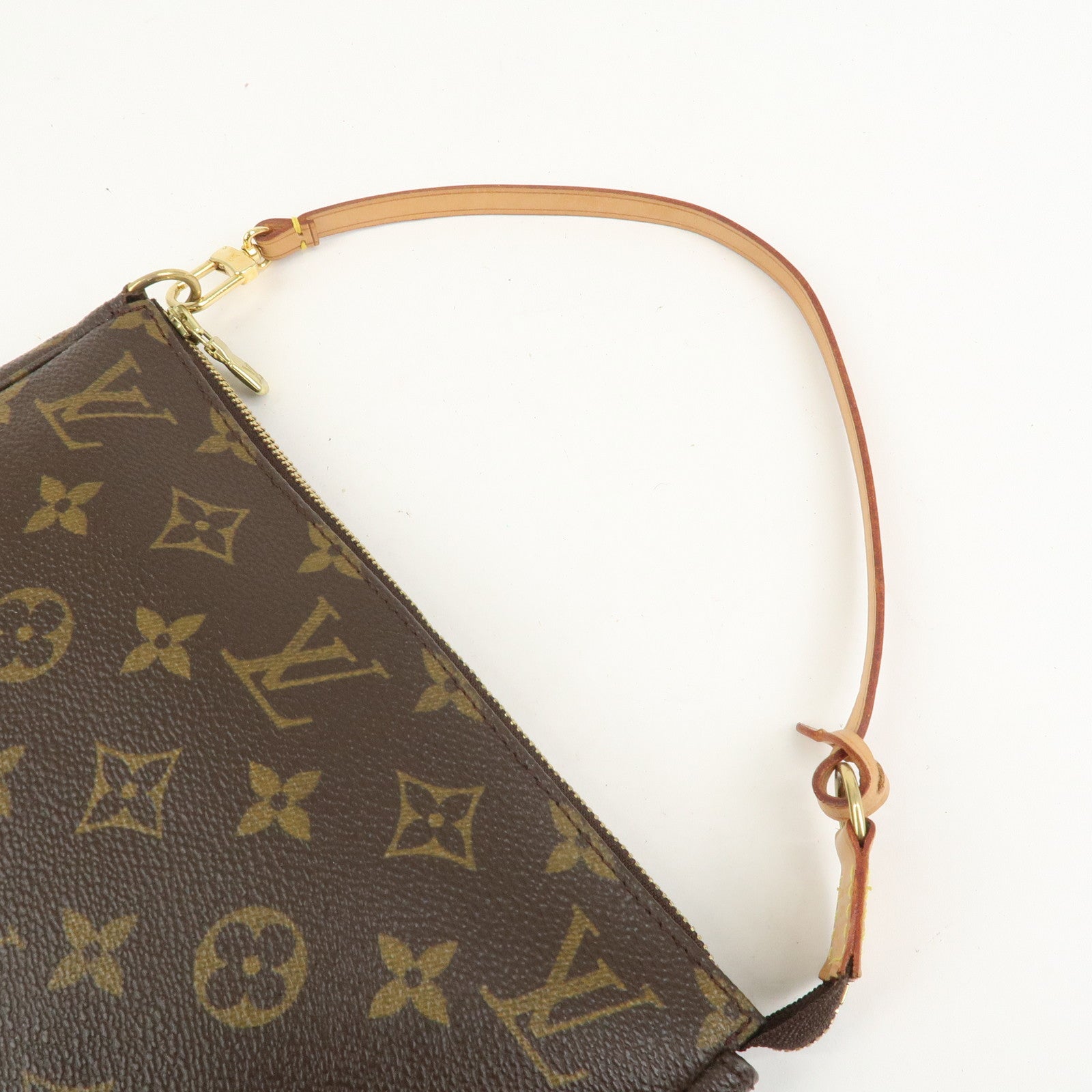 Louis Vuitton Monogram Pochette Accessoires Pouch Hand Bag M51980