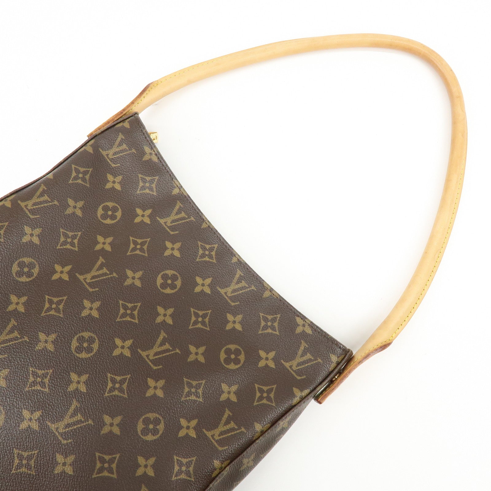 Louis Vuitton Monogram Looping GM Shoulder Bag Brown M51145