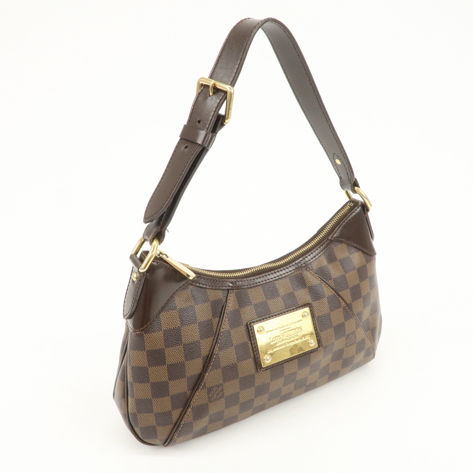 Louis Vuitton Damier Canvas Thames PM Shoulder Bag Hand Bag N48180