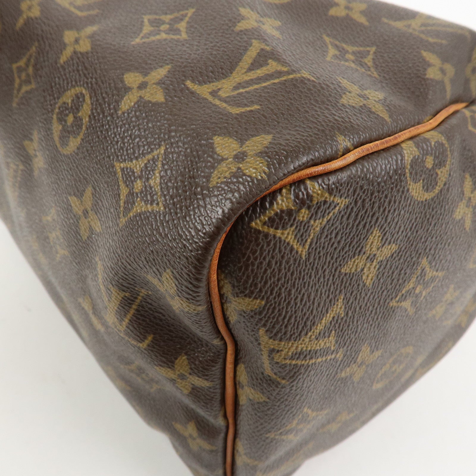 Louis Vuitton Monogram Speedy 30 Boston Bag Hand Bag Brown M41526
