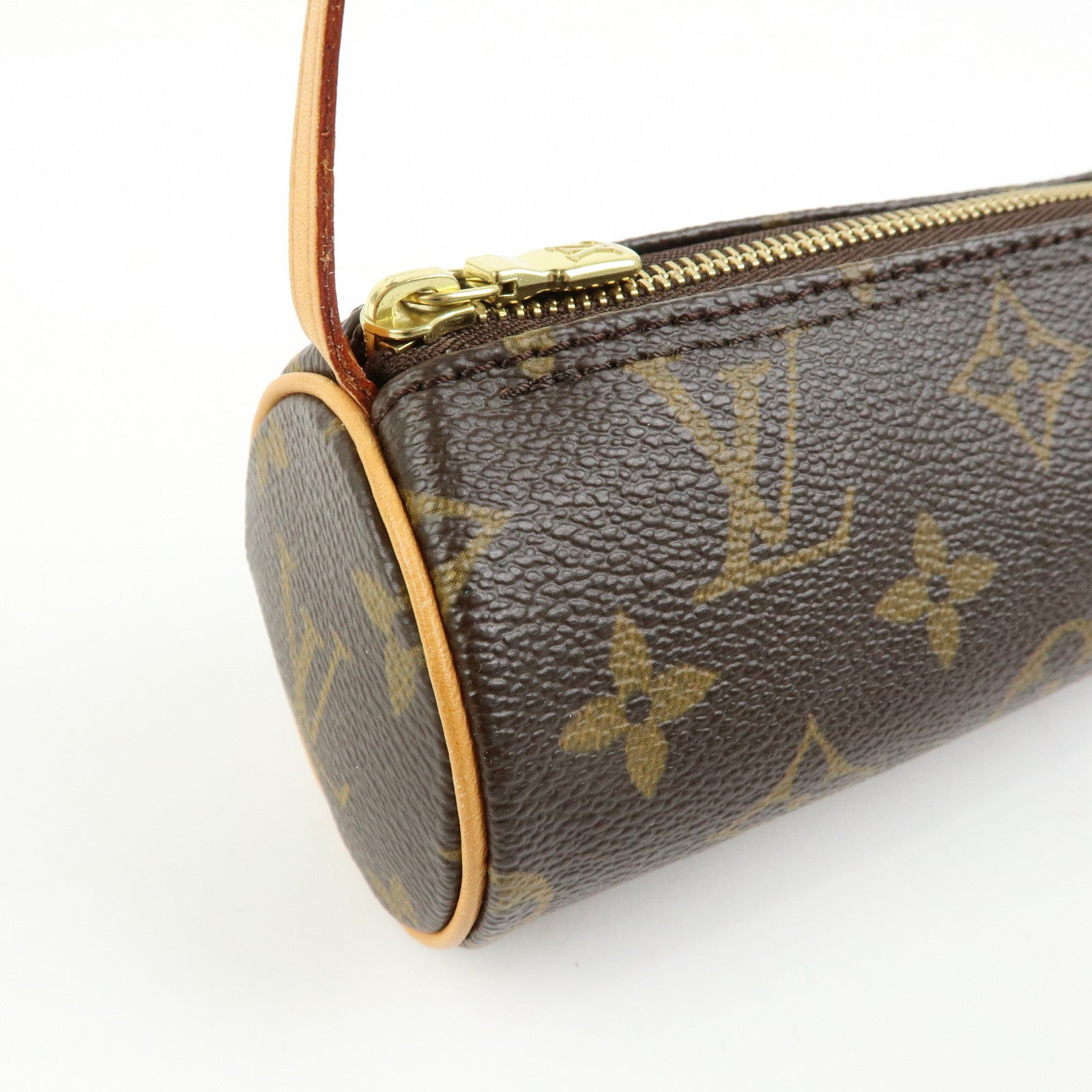 Louis Vuitton Monogram Mini Pouch for Papillon Bag Brown