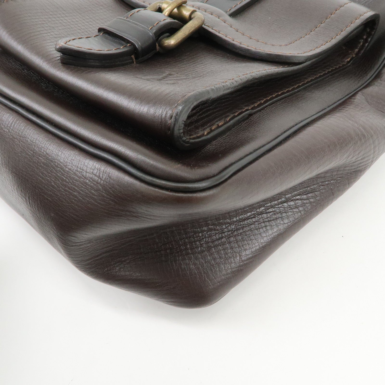 Louis Vuitton Utah Wichita Calf Leather Messenger Bag Cafe M92990