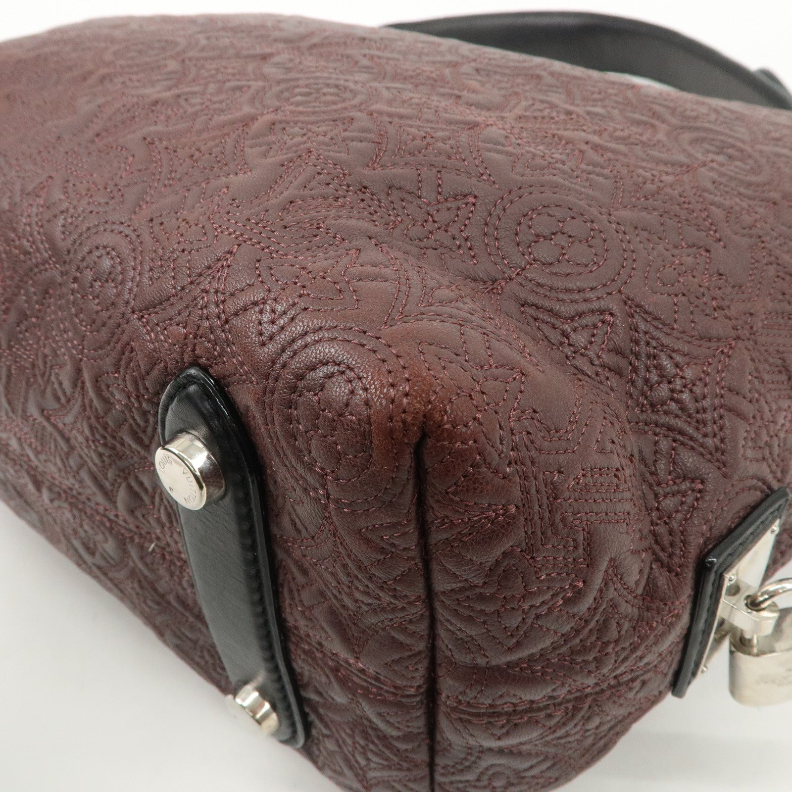 Louis Vuitton Monogram Antia Hobo PM Shoulder Bag Bordeaux M93834 Used