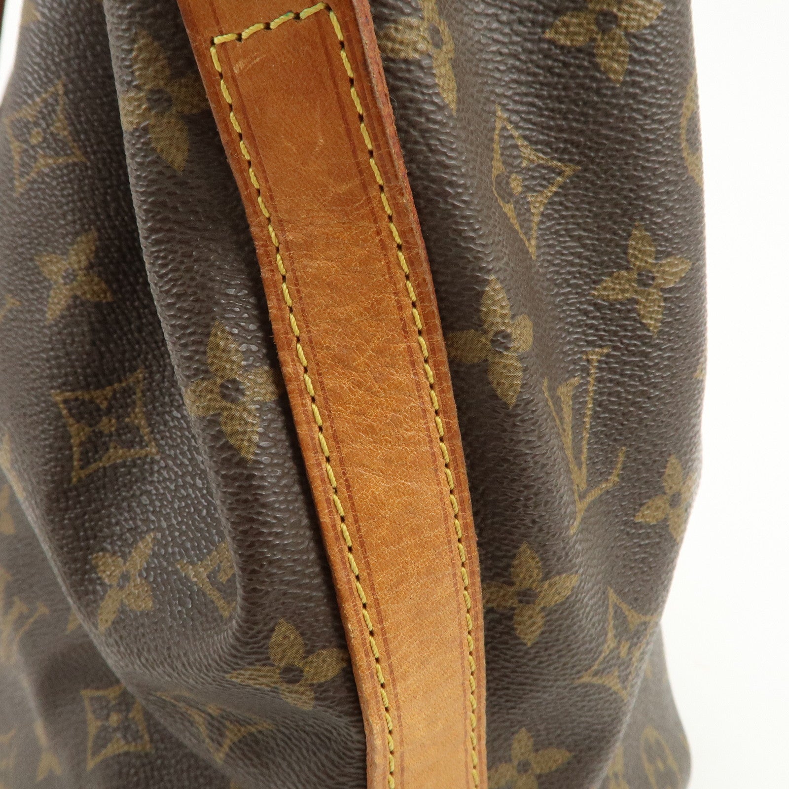 Louis Vuitton Monogram Petit Noe Shoulder Bag Brown M42226