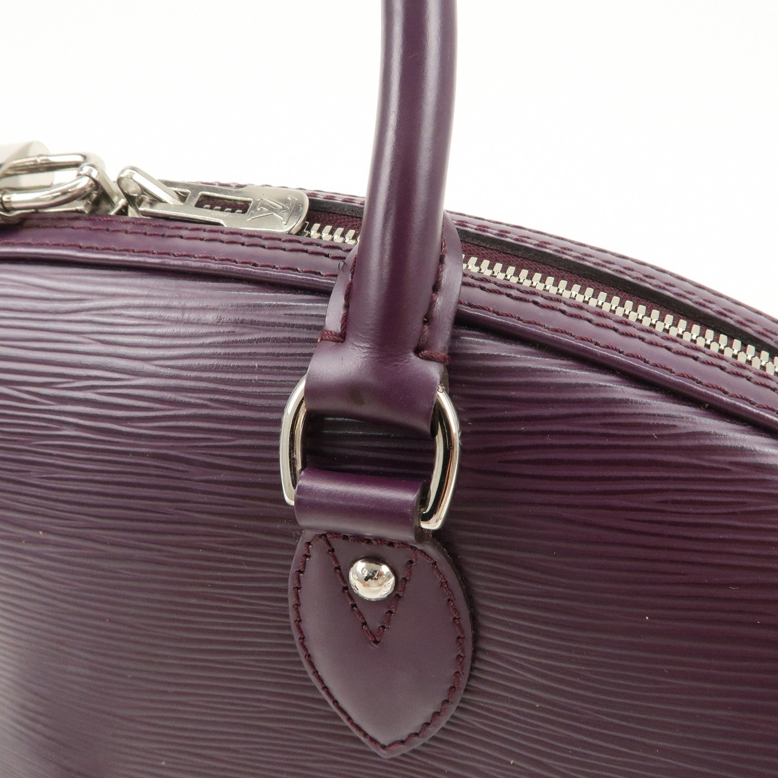 Louis Vuitton Epi Leather Jasmin Hand Bag Cassis M5285K Used