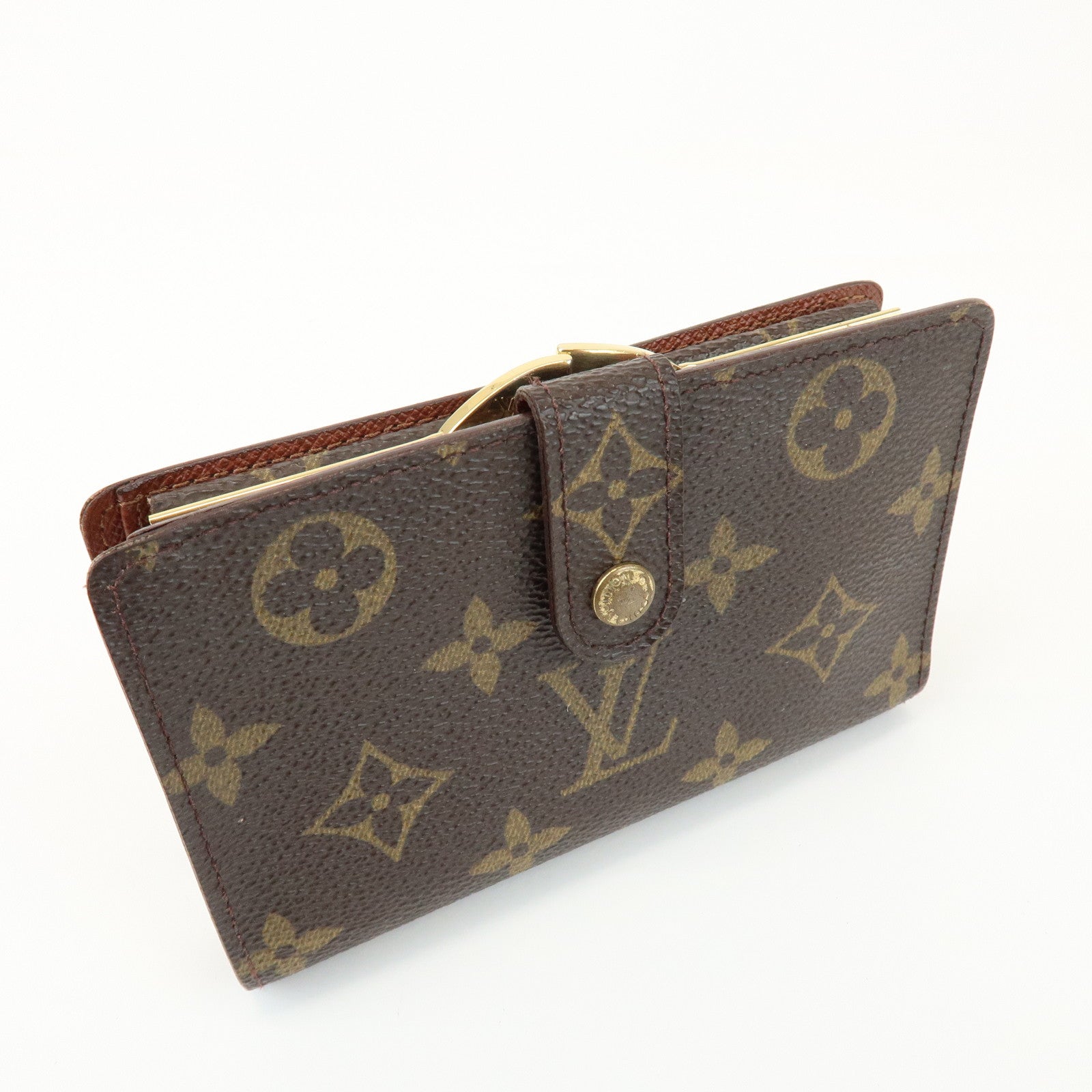Louis Vuitton Monogram Portefeuille Viennois Wallet Brown M61674