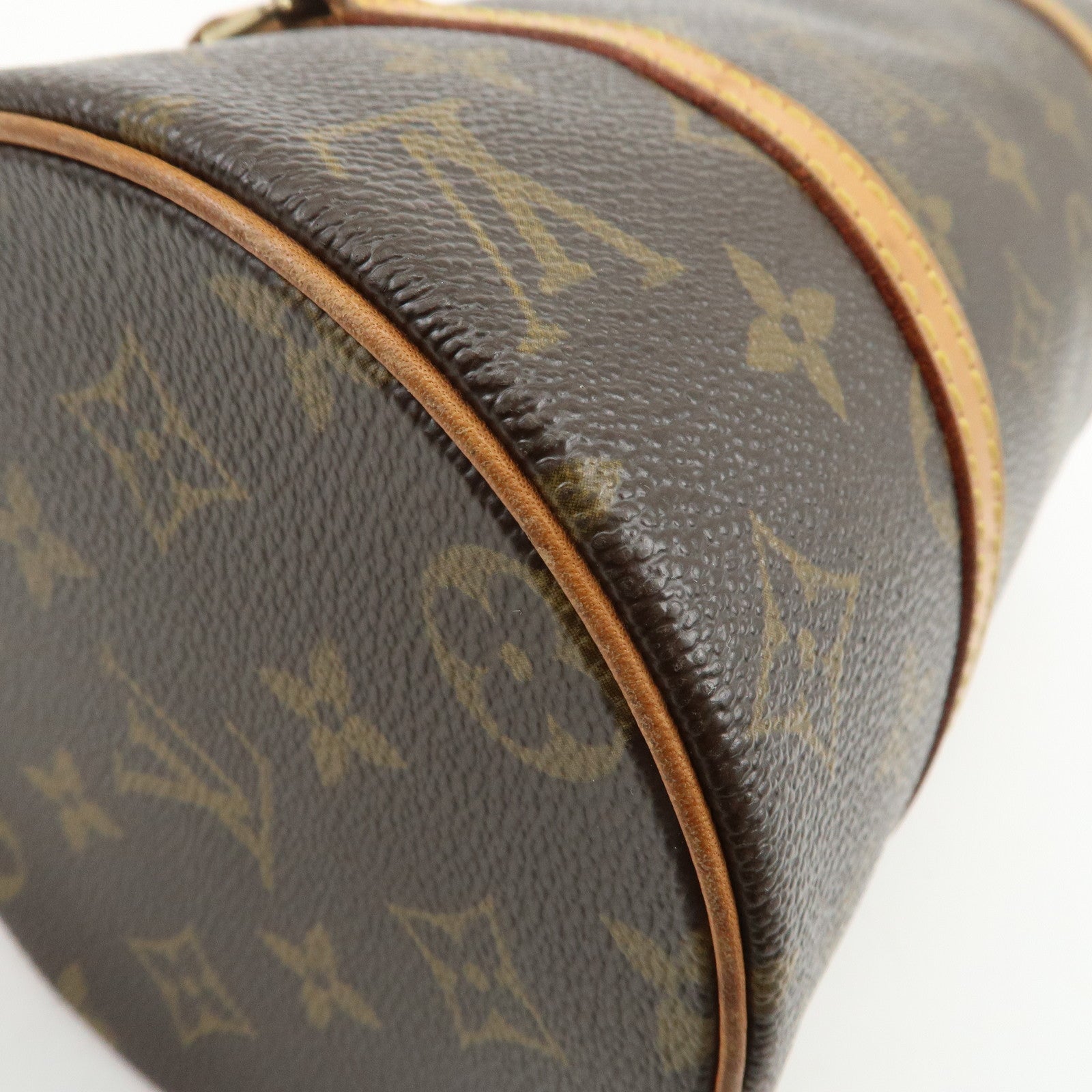 Louis Vuitton Monogram Papillon 26 Hand Bag Brown M51386