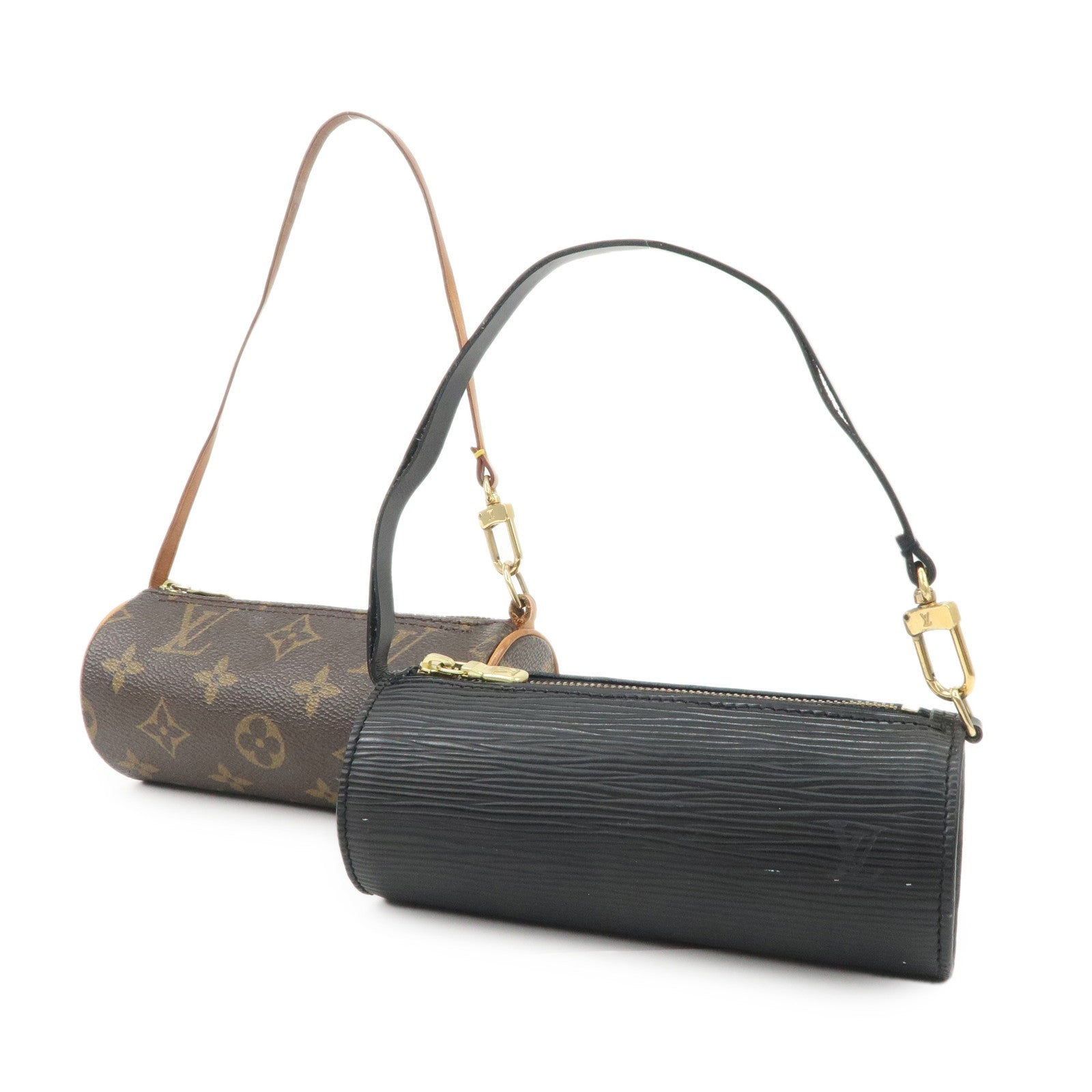 Louis Vuitton Monogram Epi Set of 2 Papillon Pouch for Papillon Bag Used