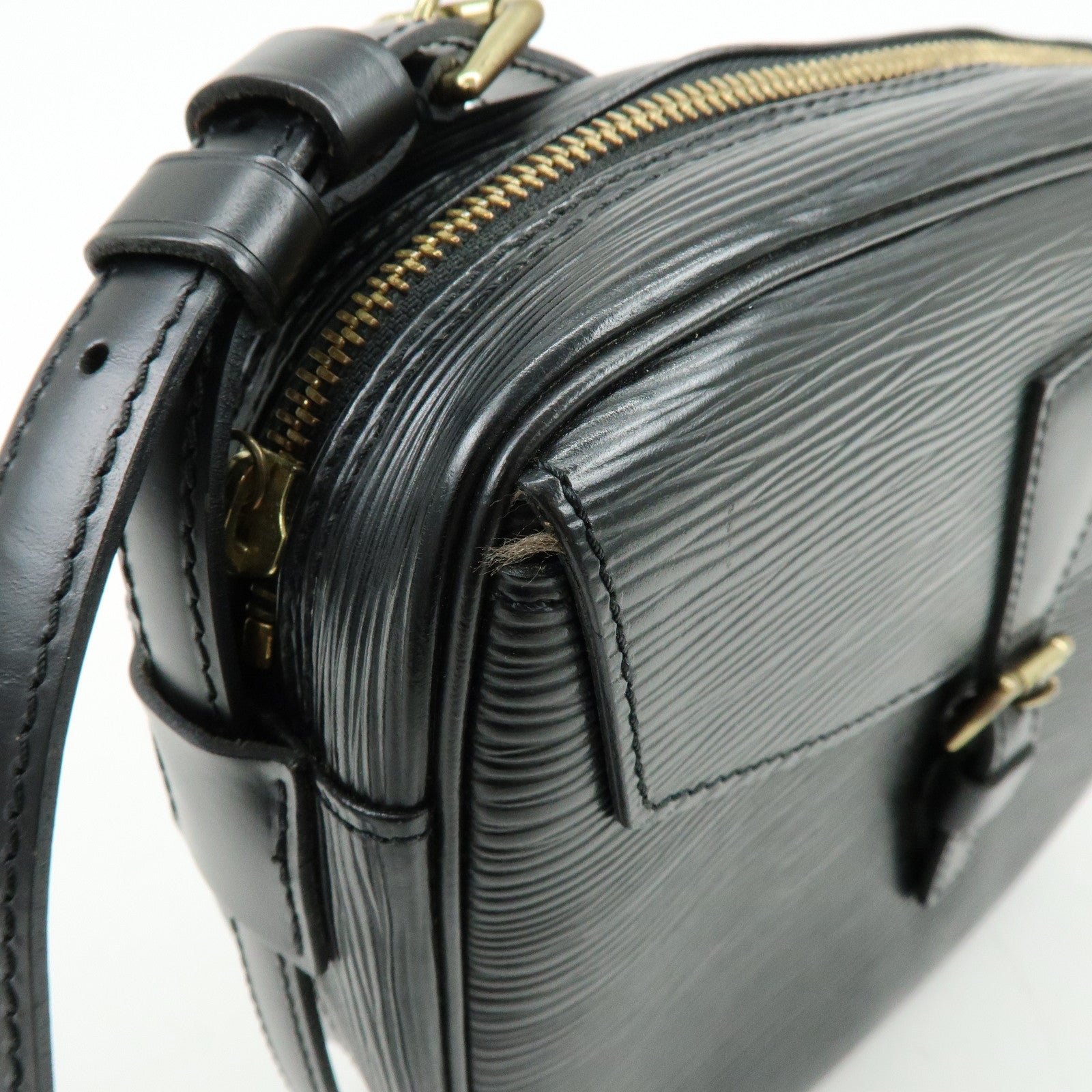 Louis Vuitton Epi Jeune Fille Shoulder Bag Noir M52152