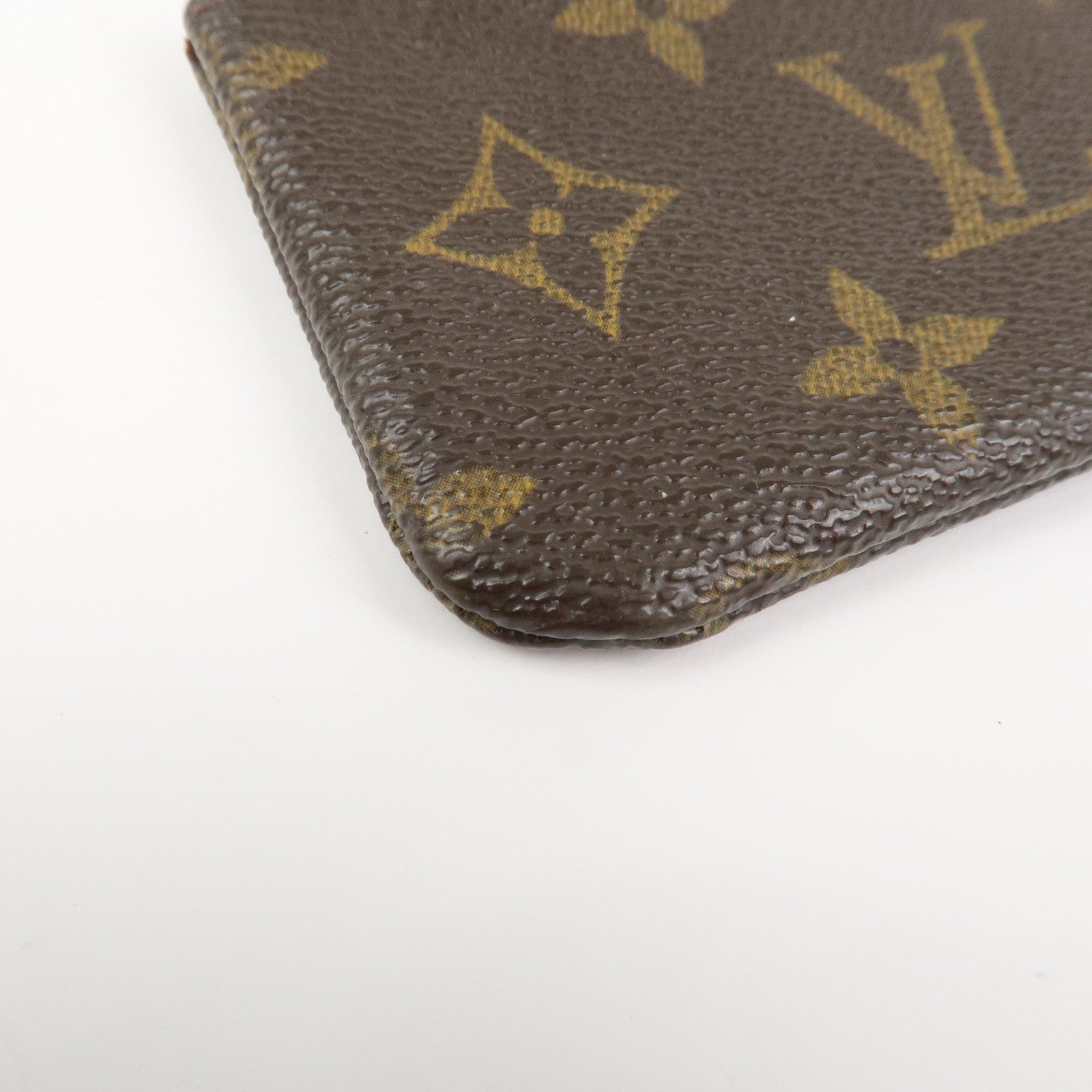 Louis Vuitton Monogram Pochette Cles Coin Case Key Case M62650