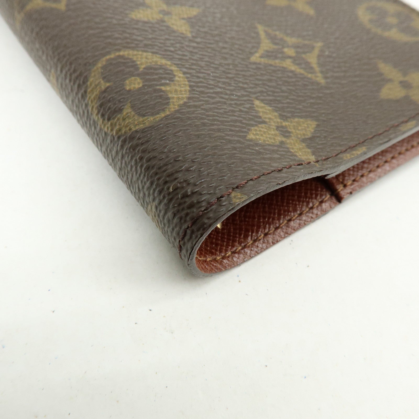 Louis Vuitton Monogram Agenda PM Planner Cover Brown R20005