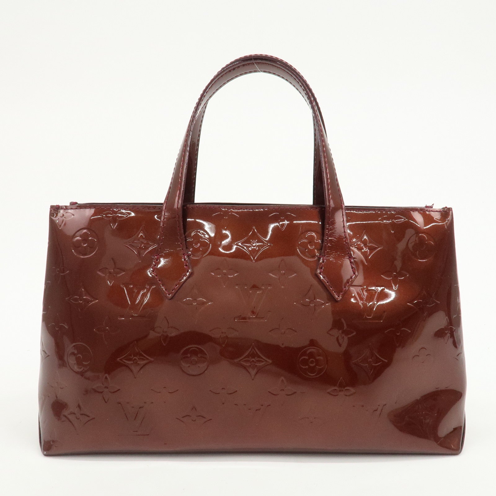 Louis Vuitton Monogram Vernis Wilshire PM Rouge Faurviste M91644