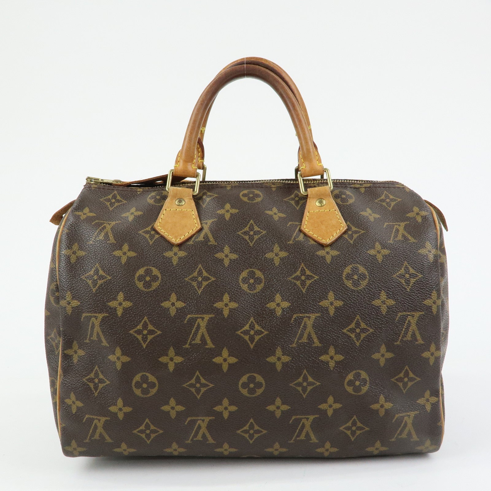 Louis Vuitton Monogram Speedy 30 Boston Bag Hand Bag Brown M41526