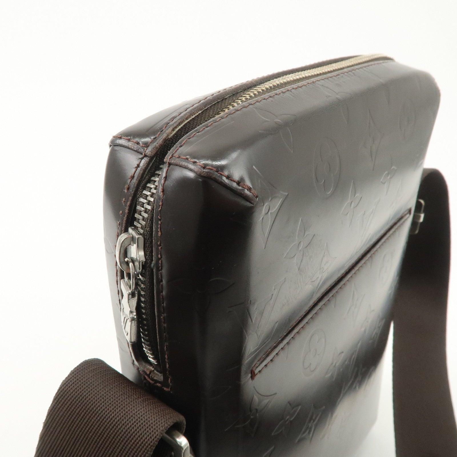 Louis Vuitton Monogram Bobby Leather Shoulder Bag Cafe Brown M46520 Used
