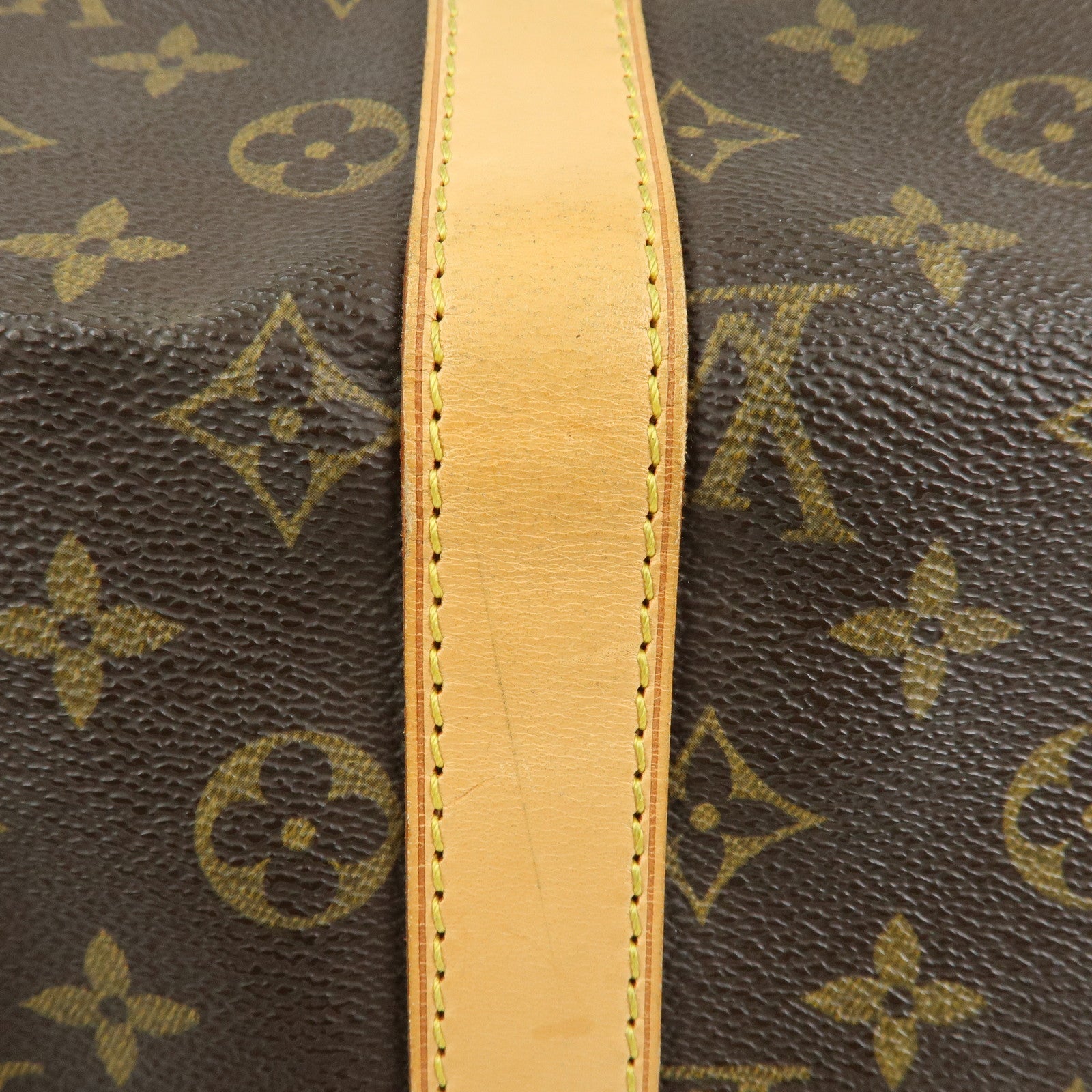 Louis Vuitton Monogram Keep All Bandouliere 45 Boston Bag M41418