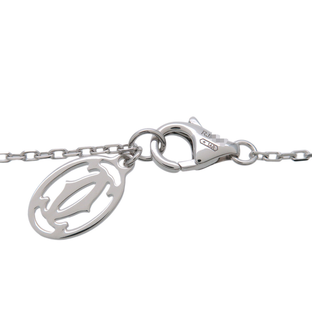 Cartier D'amour 1P Diamond Necklace SM 0.09ct 750WG White Gold