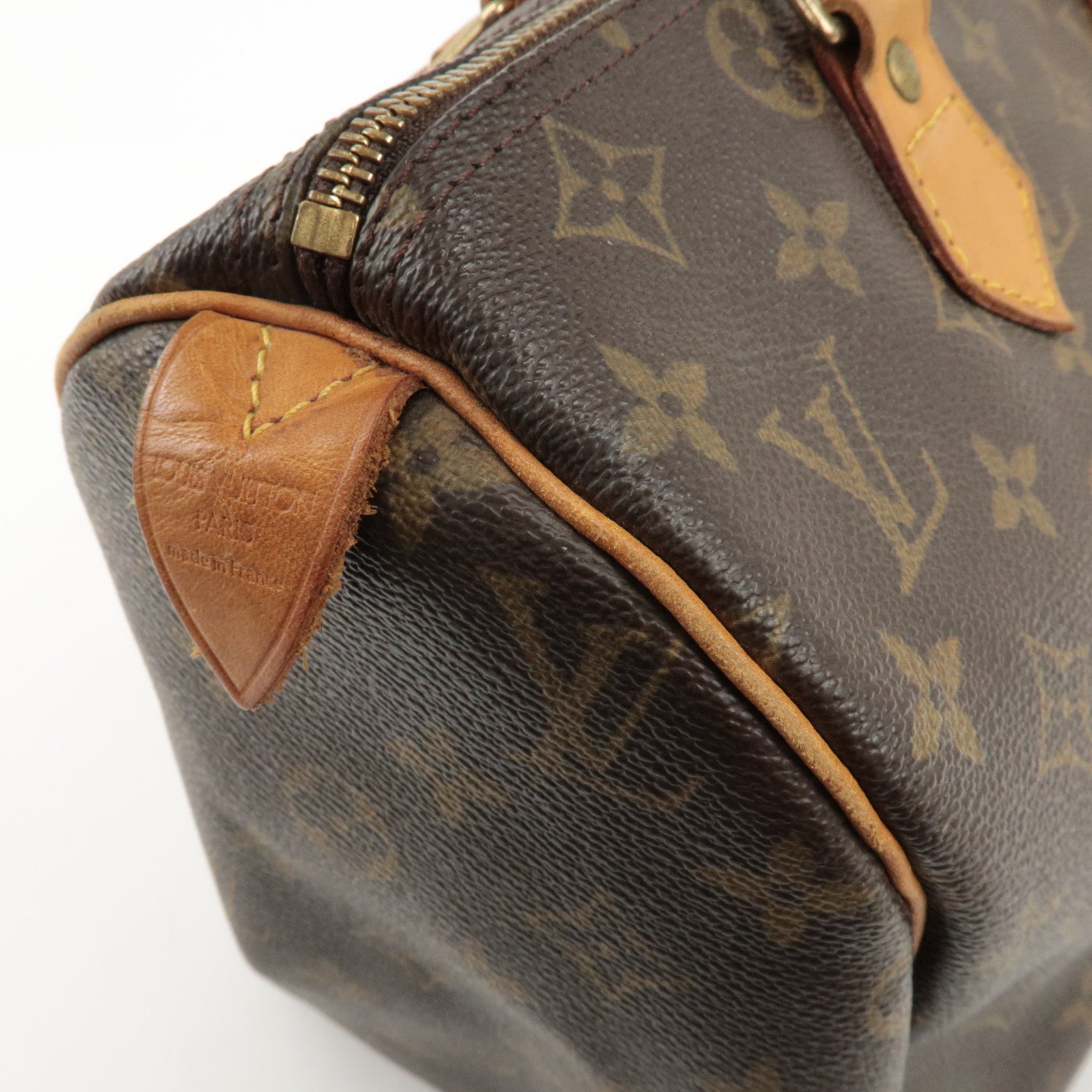 Louis Vuitton Monogram Speedy 30 Hand Bag Boston Bag M41526 Used