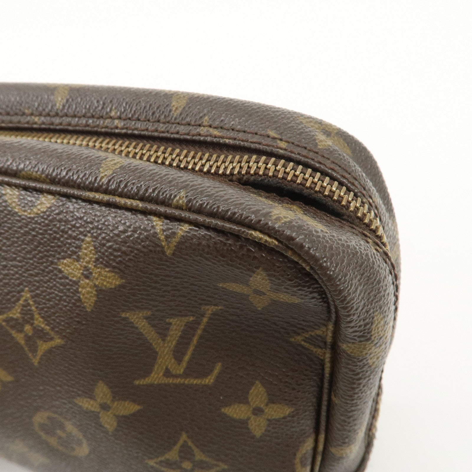 Louis Vuitton Monogram Trousse Toilette 23 Pouch Brown M47524