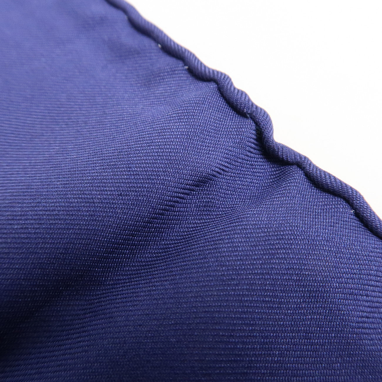 HERMES Carre 90 Silk 100% Scarf LES TAMBOURS Navy Multicolor Used