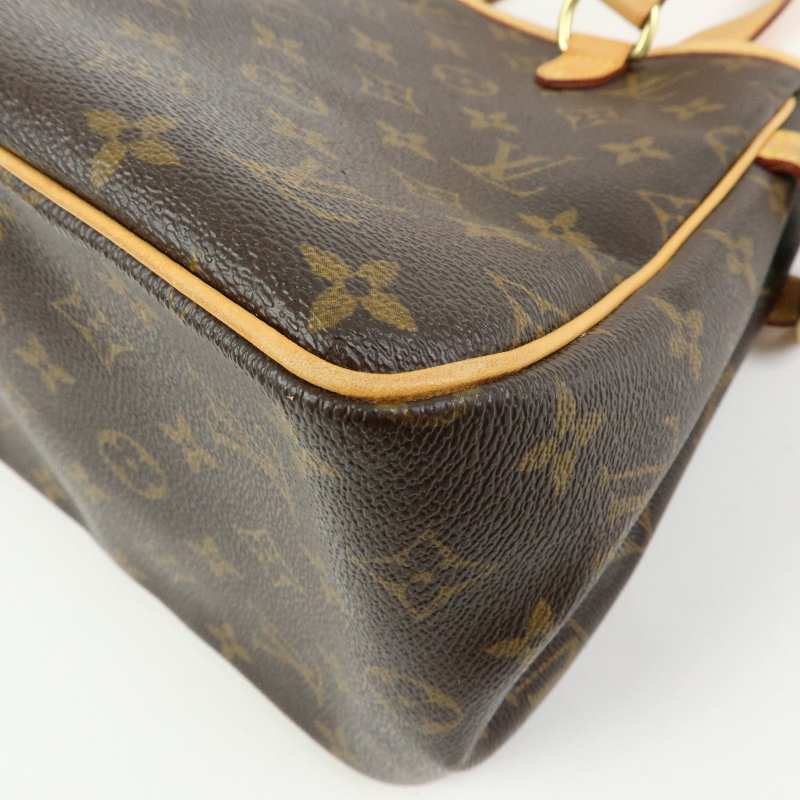 Louis Vuitton Monogram Batignolles Canvas Tote Bag Hand Bag M51156