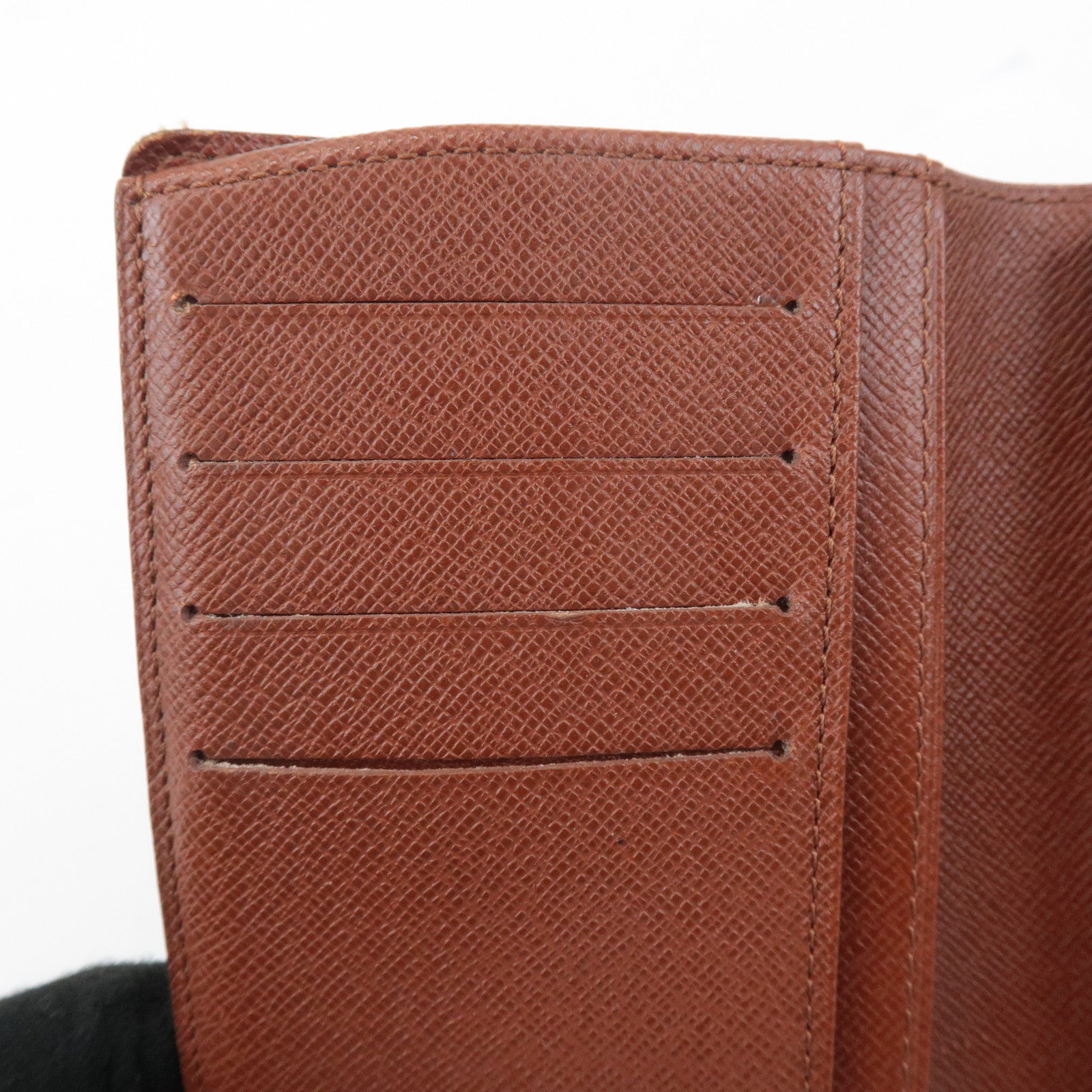 Louis Vuitton Monogram Porte Monnaie Billets Viennois Wallet M61663 Used