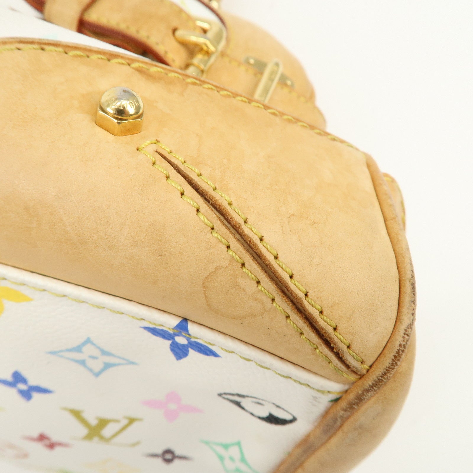 Louis Vuitton Monogram Multicolor Claudia Hand Bag Blanc M40193