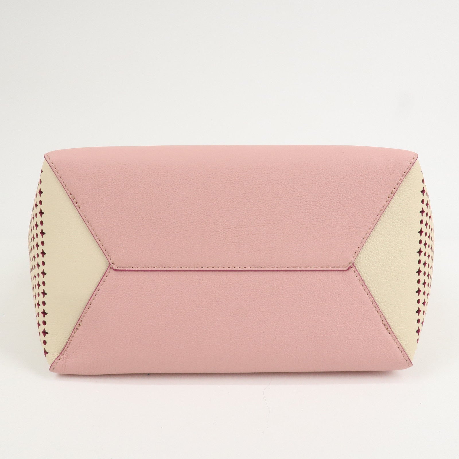 Louis Vuitton Leather Rock Me Cover Tote Bag Rose M54578