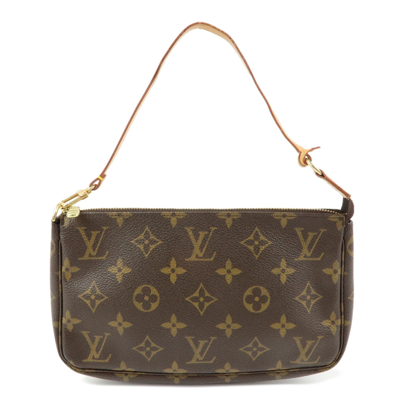 Louis Vuitton Monogram Pochette Accessoires Pouch Hand Bag M51980