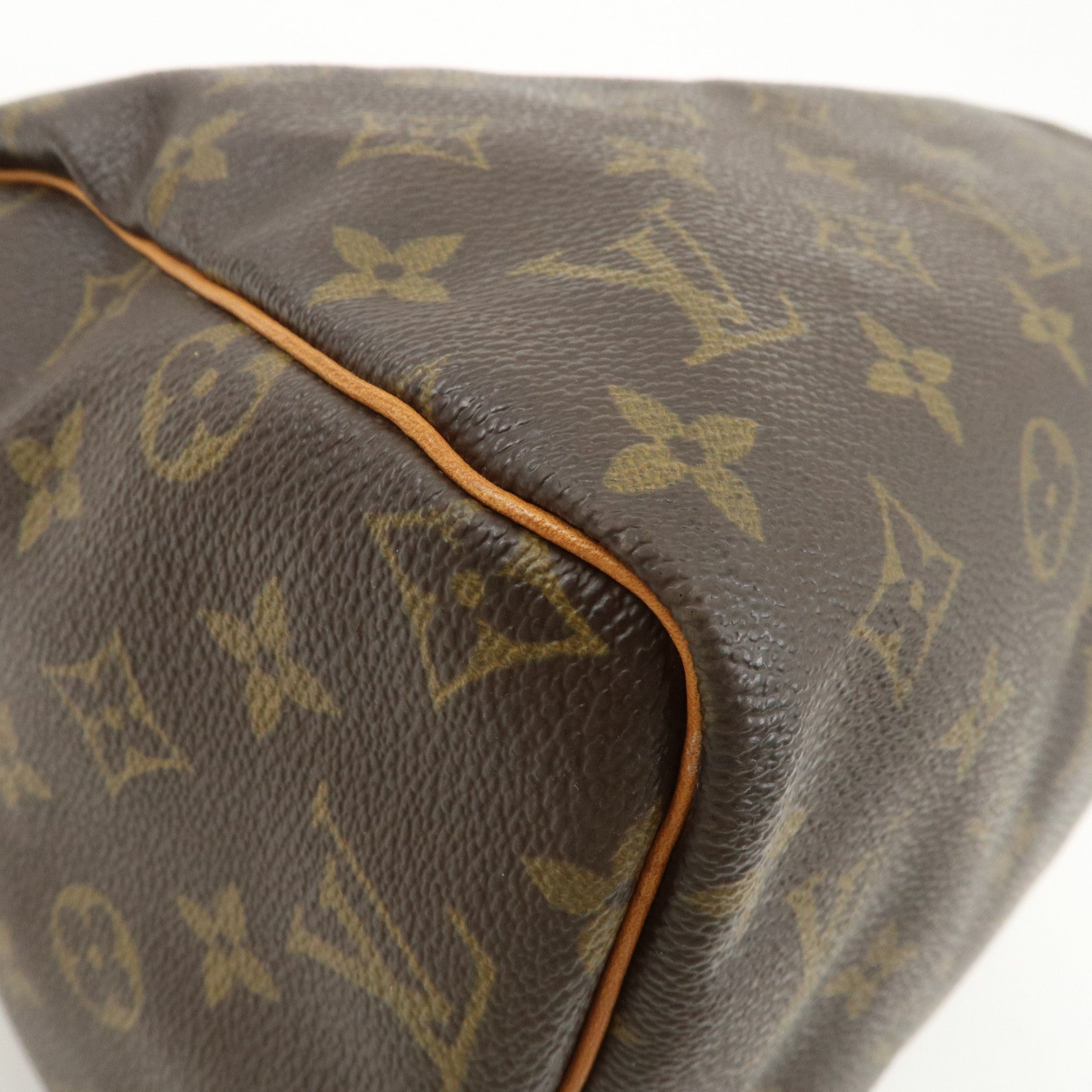 Louis Vuitton Monogram Speedy 30 Hand Bag Boston Bag M41526 Used