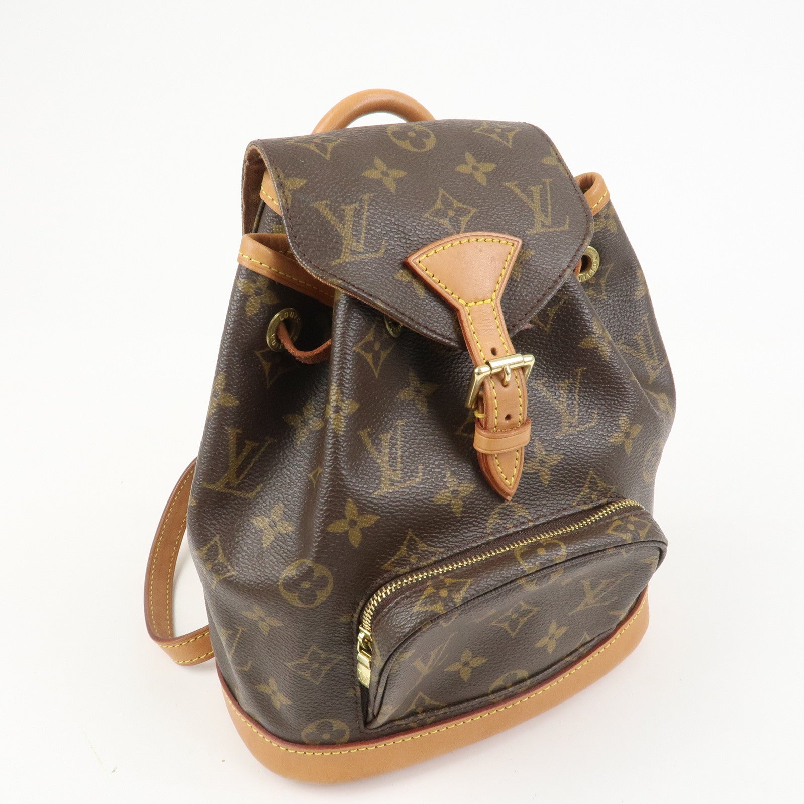 Louis Vuitton Monogram Canvas Mini Montsouris Backpack Brown M51137