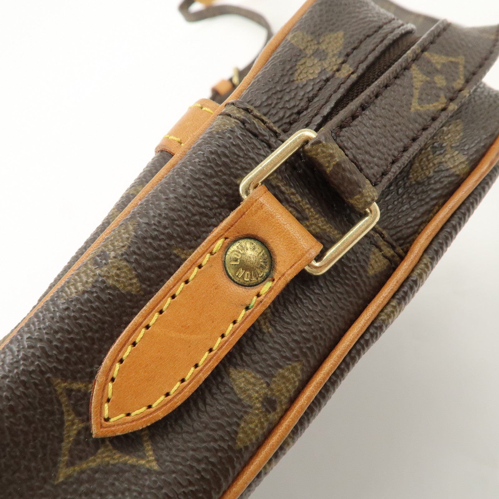 Louis Vuitton Monogram Danube Shoulder Bag Brown M45266 Used