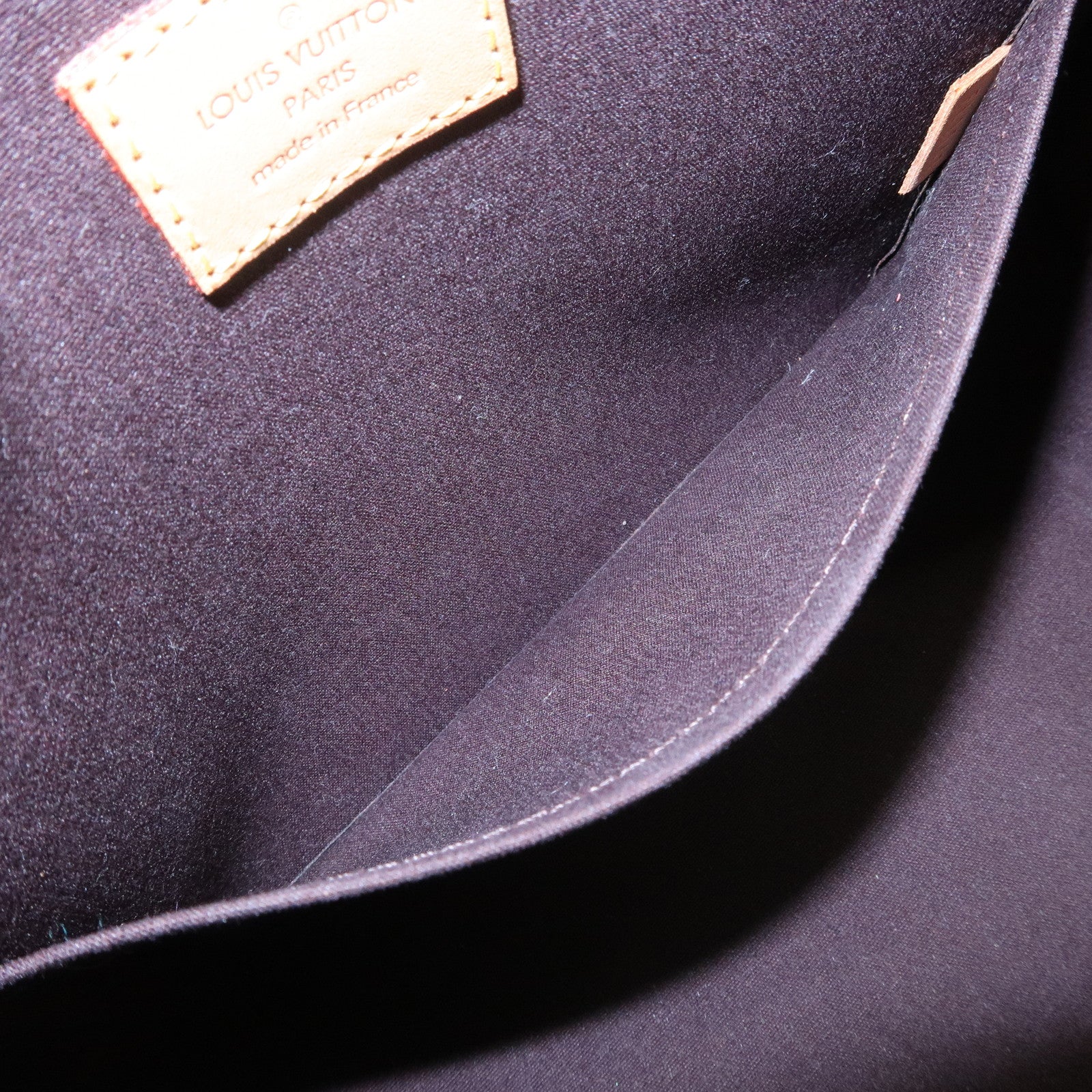 Louis Vuitton Monogram Vernis Leather Sherwood PM Hand Bag M91493