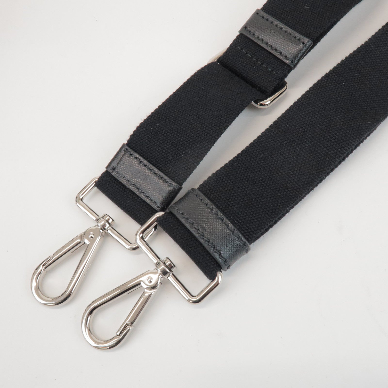 PRADA Triangle Logo Canapa Mini Canvas 2Way Bag Hand Bag 1BG439