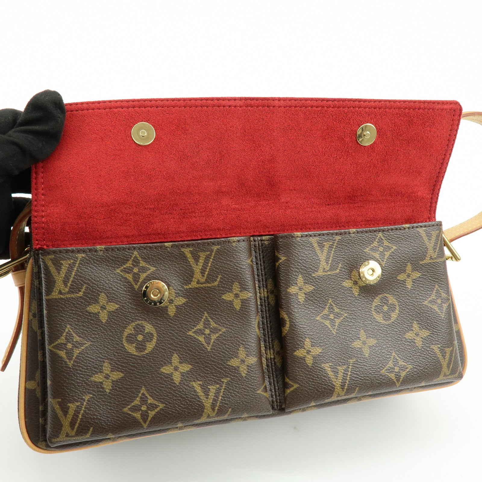 Louis Vuitton Monogram Vivacite Shoulder Bag Hand Bag M51164