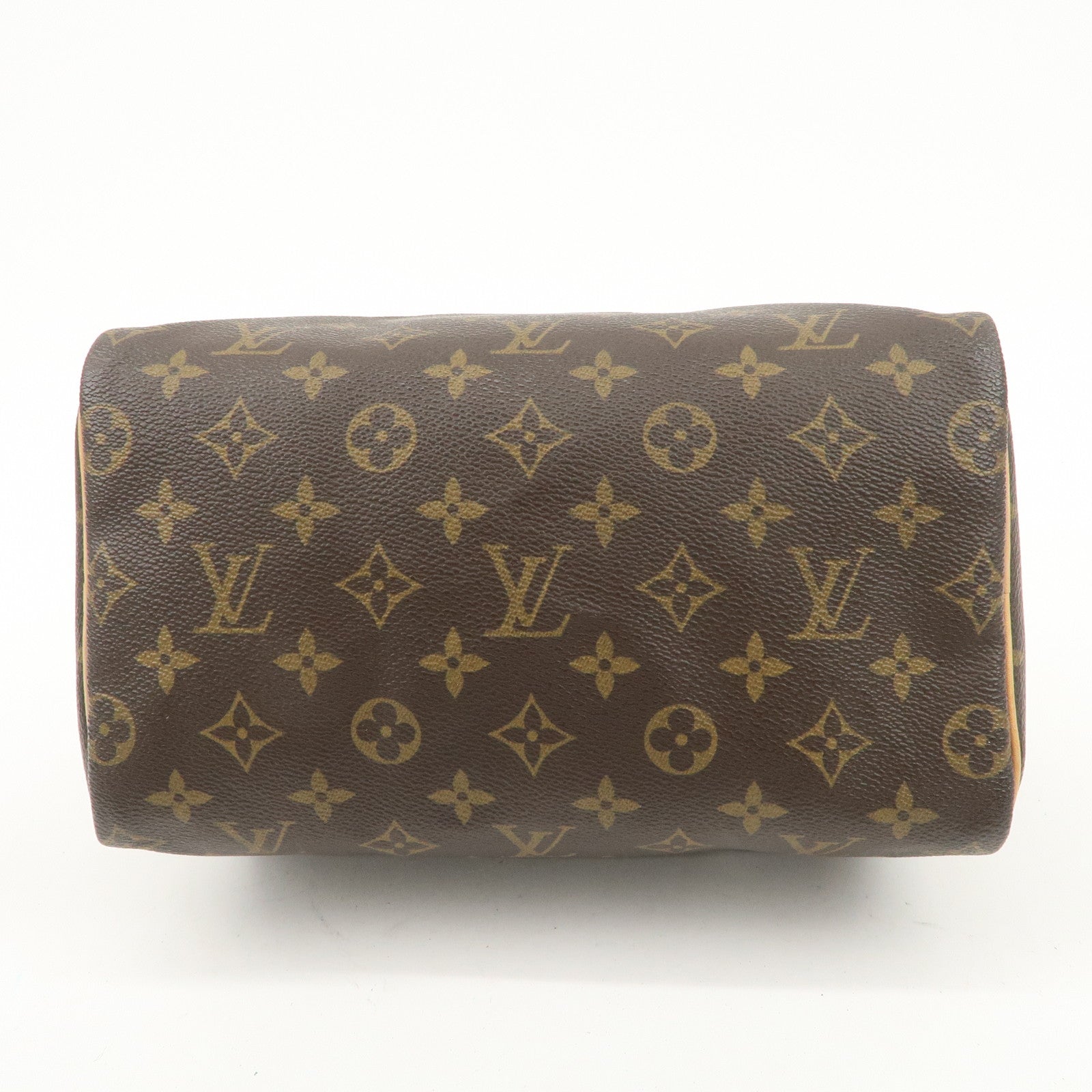 Louis Vuitton Monogram Speedy 25 Hand Bag Boston Bag Brown M41528 Used