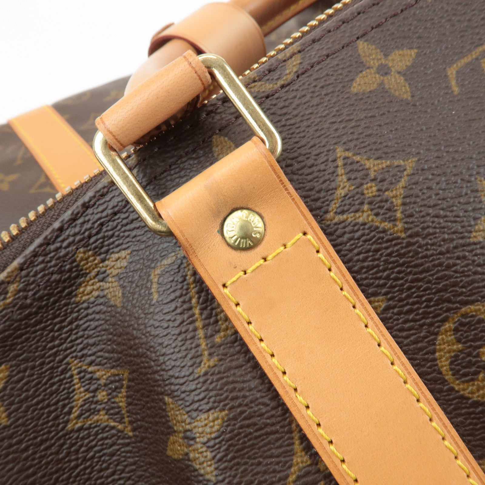 Louis Vuitton Monogram Keep All Bandouliere 55 Boston Bag M41414 Used