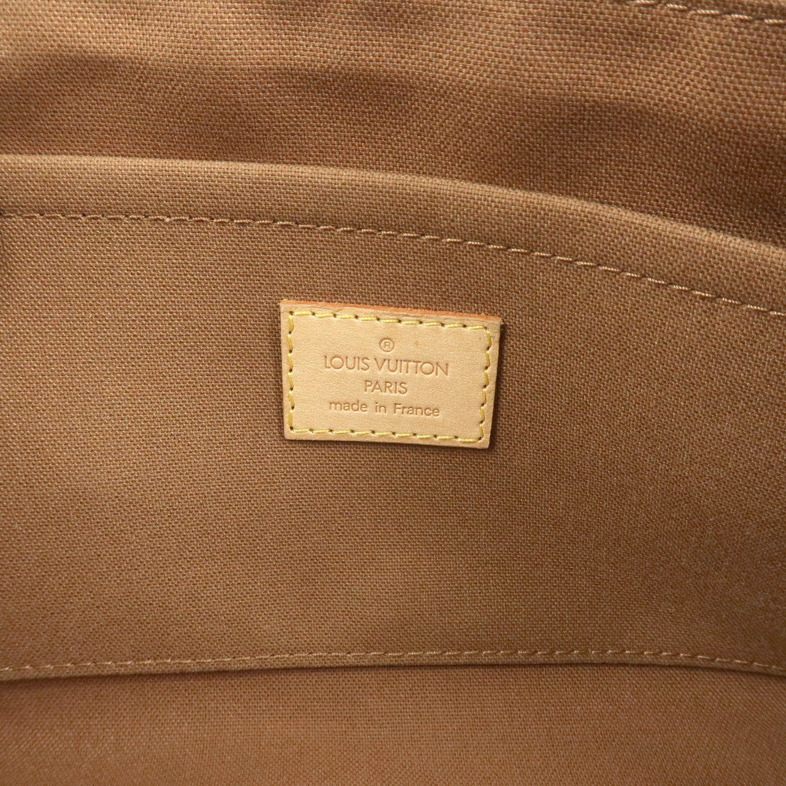 Louis Vuitton Monogram Popincourt Hand Bag Brown M40009
