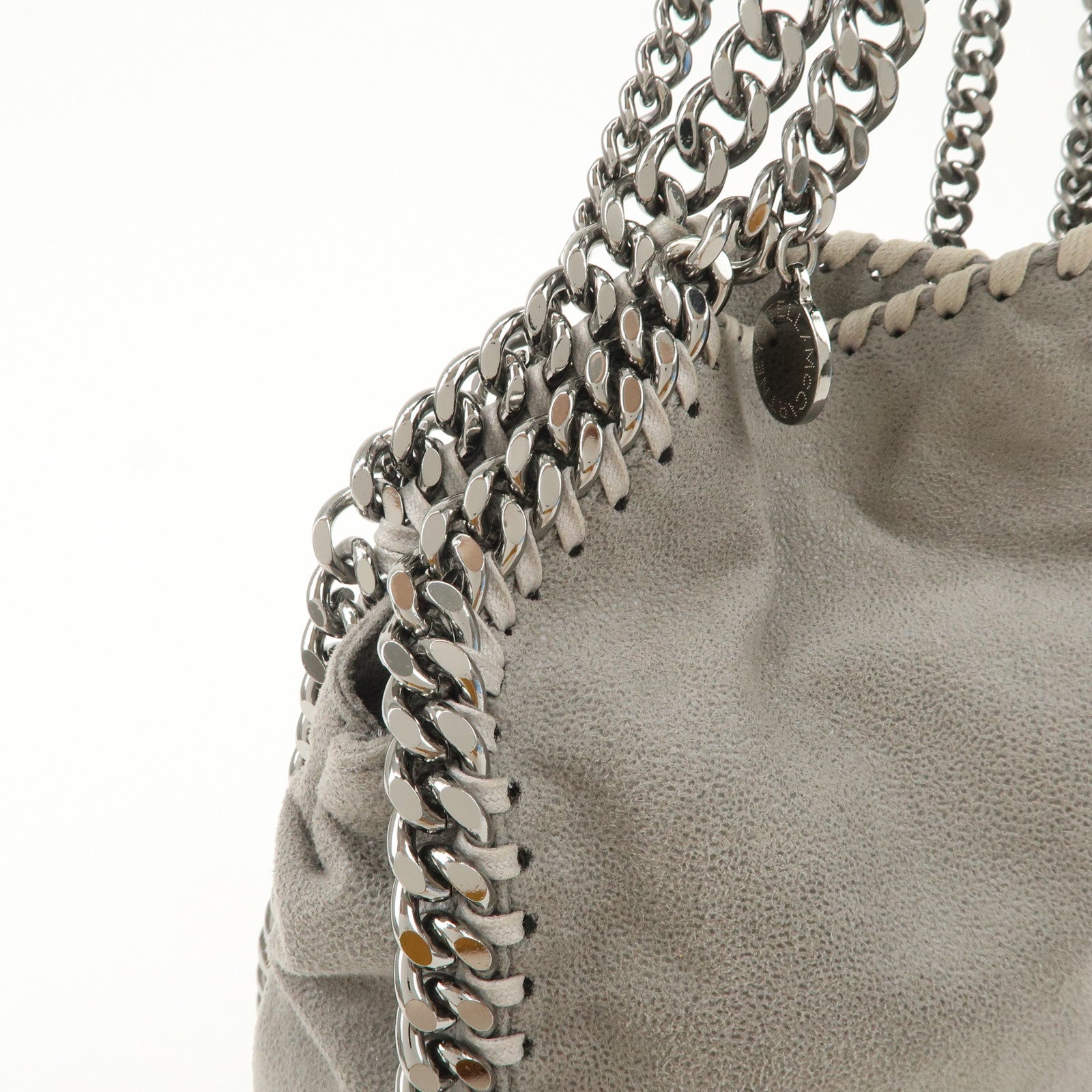 STELLA MCCARTNEY Polyester Falabella 2Way Bag Gray 371223