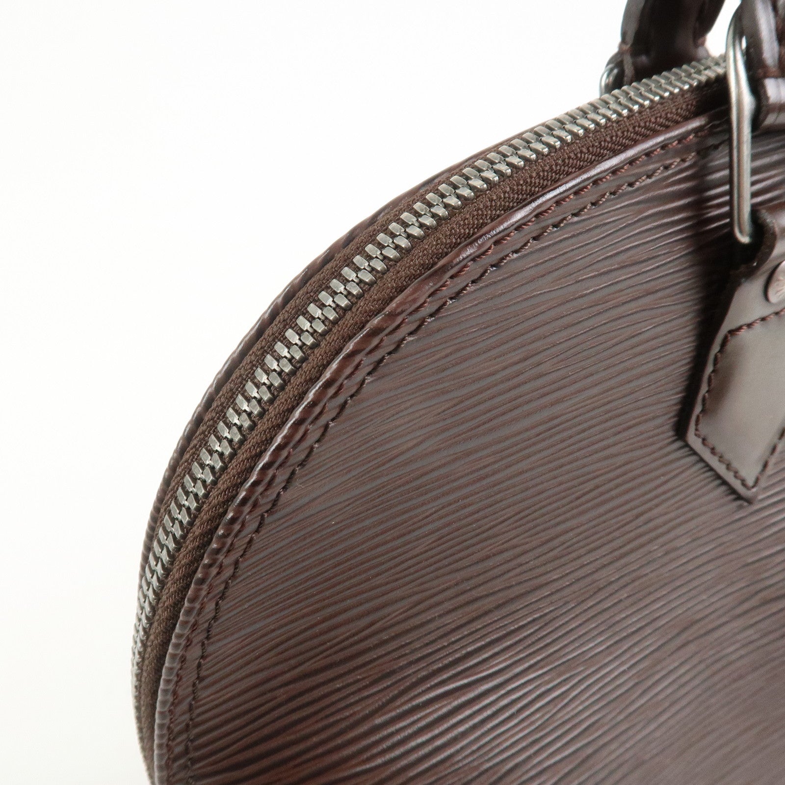 Louis Vuitton Epi Alma Hand Bag Hand Bag Mocha M5214D