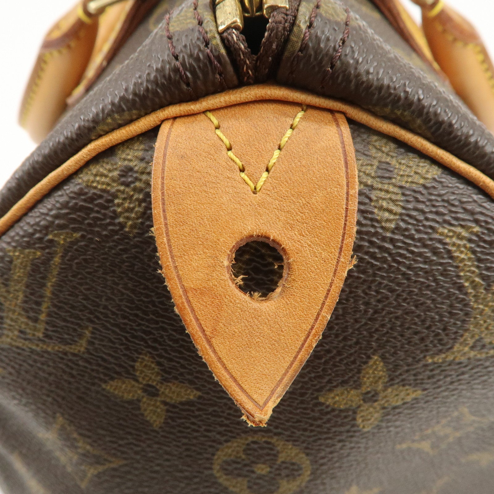 Louis Vuitton Monogram Speedy 30 Boston Bag Hand Bag Brown M41526
