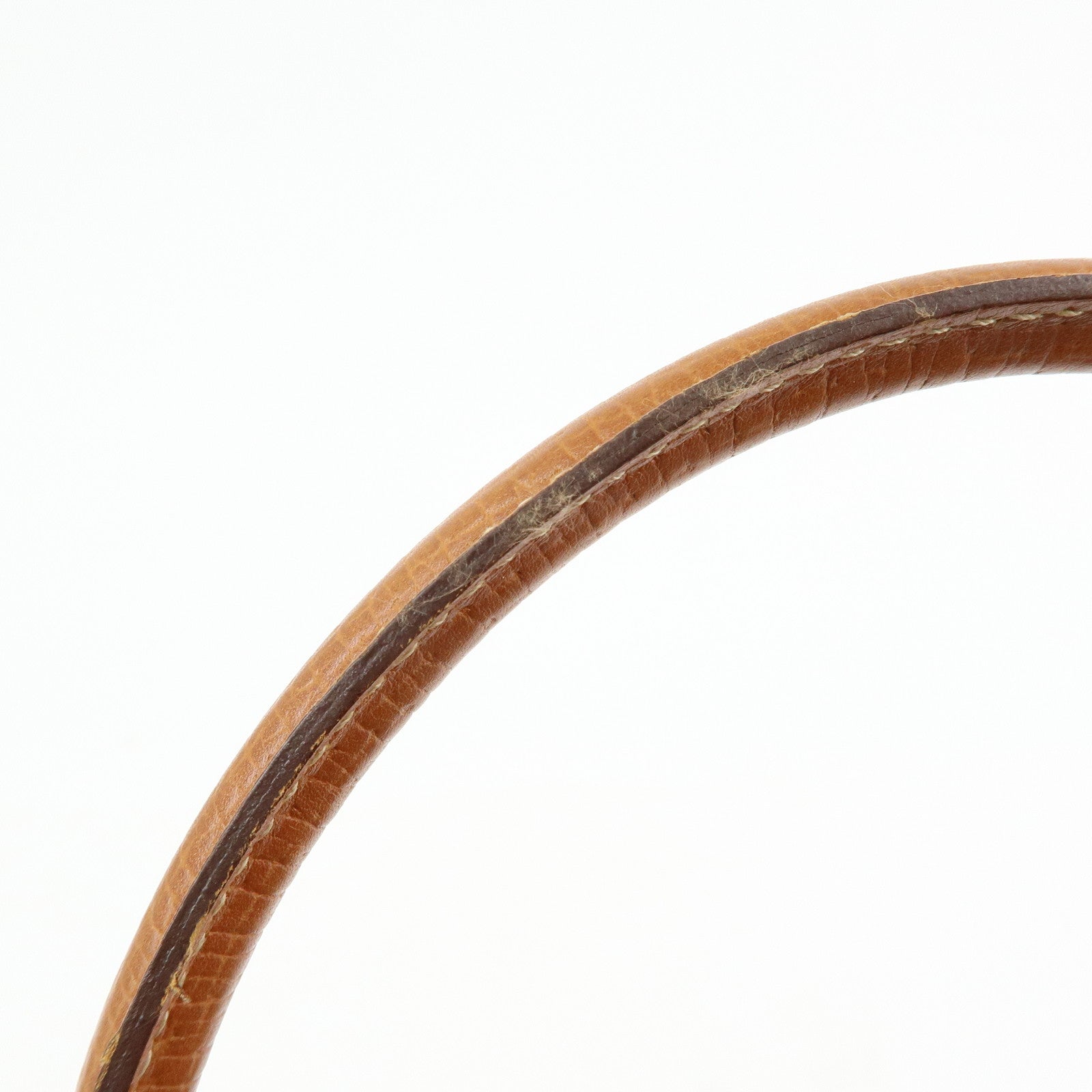 LOEWE Embossed Leather 2Way Bag Hand Bag Shoulder Bag Brown