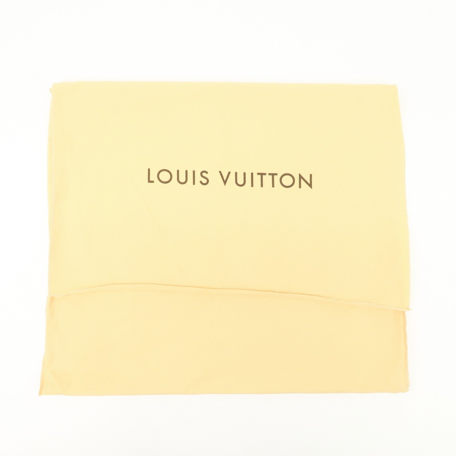 Louis Vuitton Set Of 10 Dust Bag Storage Bag Flap Style Beige