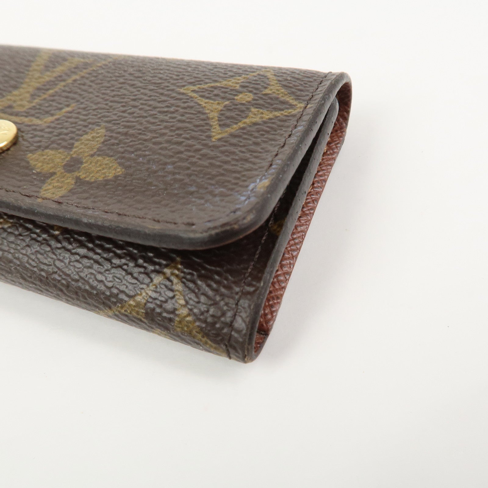 Louis Vuitton Monogram Multicles 4 Key Case Key Holder Brown M69517