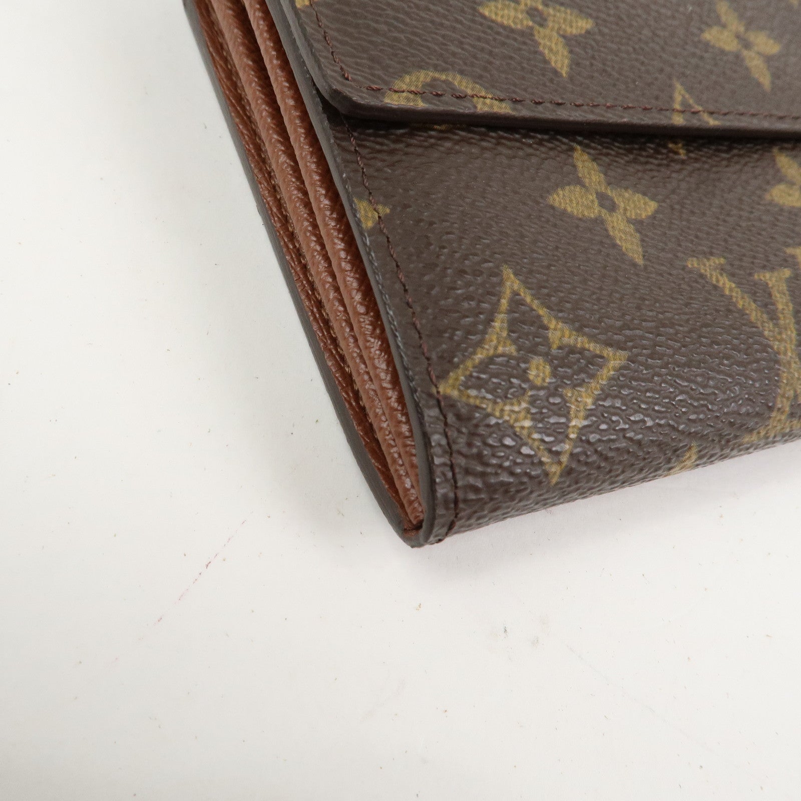 Louis Vuitton Monogram Porte Monnaie Credit Long Wallet M61726