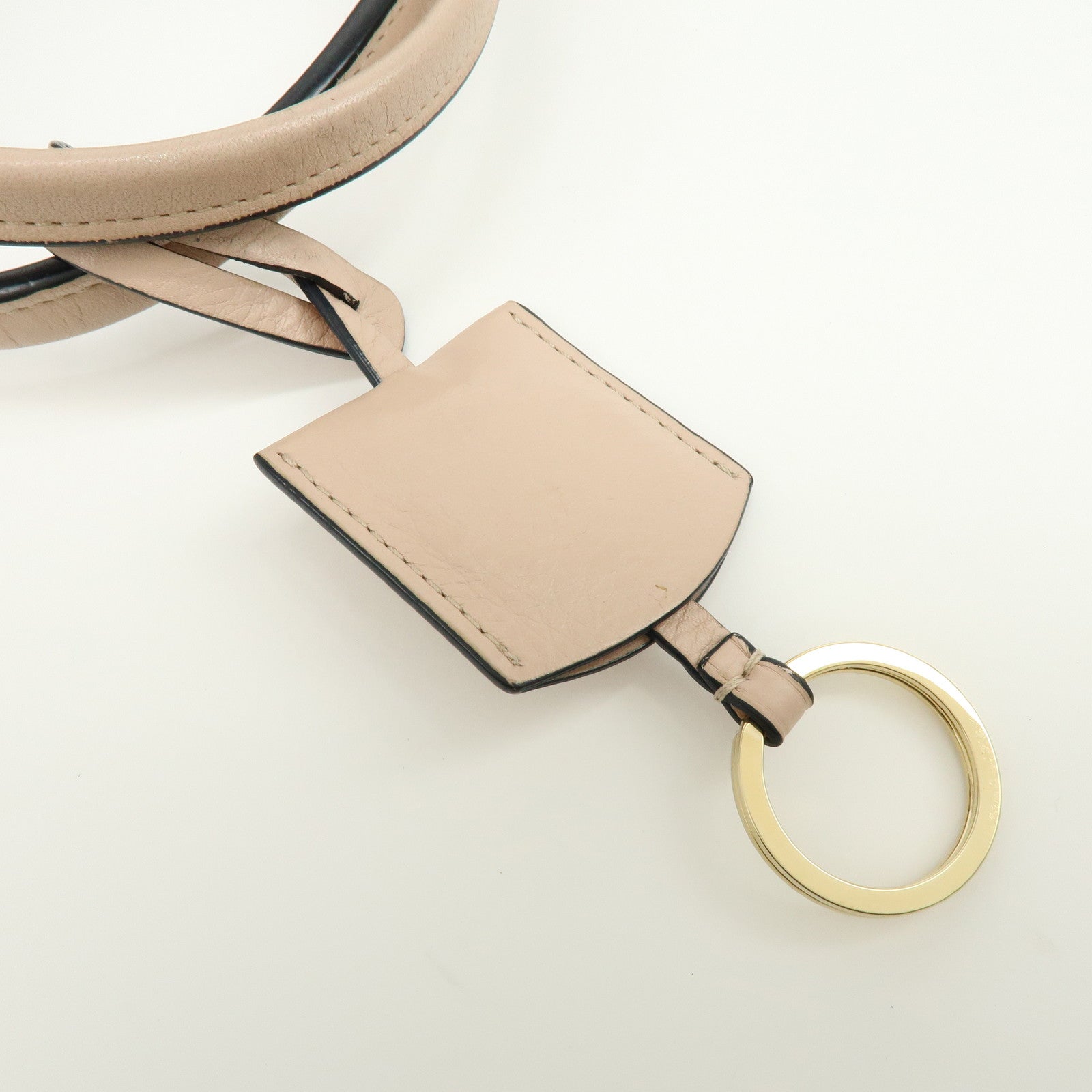 LOEWE Heritage Calf Leather Tote Bag Hand Bag Light Pink