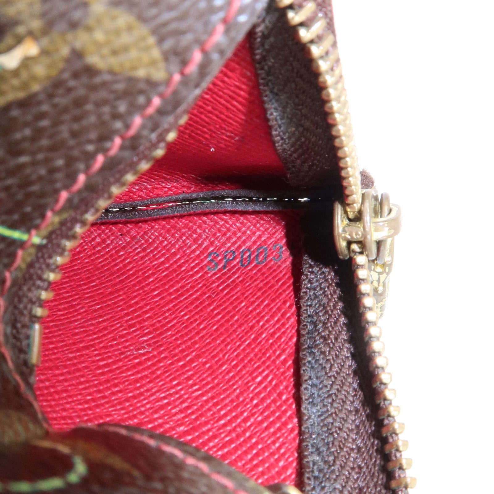 Louis Vuitton Monogram Cherry Pochette Cles Coin Case M95042