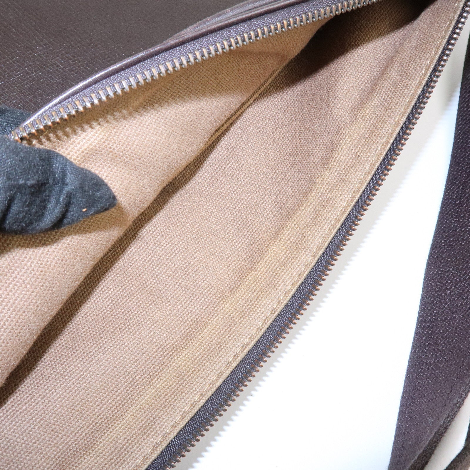 Louis Vuitton Utah Calf Leather Wichita Messenger Bag Brown M92990